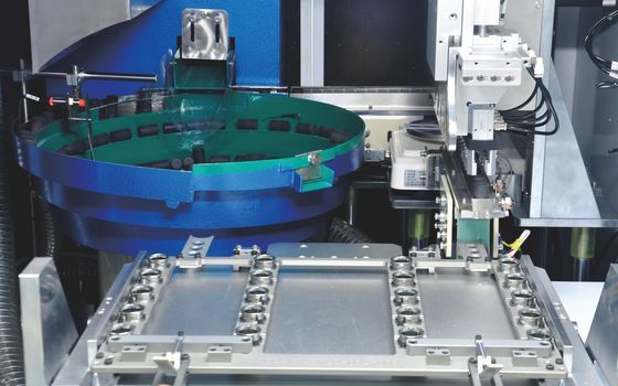 Mesin pembuatan chip semikonduktor pemotong otomatis 220V/50Hz