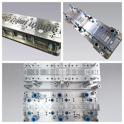 Kekerasan HRC50-60 Lead Frame IC Mold Dengan Bahan NAK80 Kekuatan Tinggi