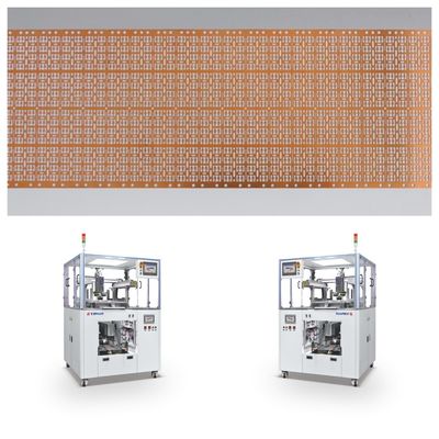 1mm - 20mm Mesin pemisahan chip Mesin penataan otomatis Konsumsi udara rendah